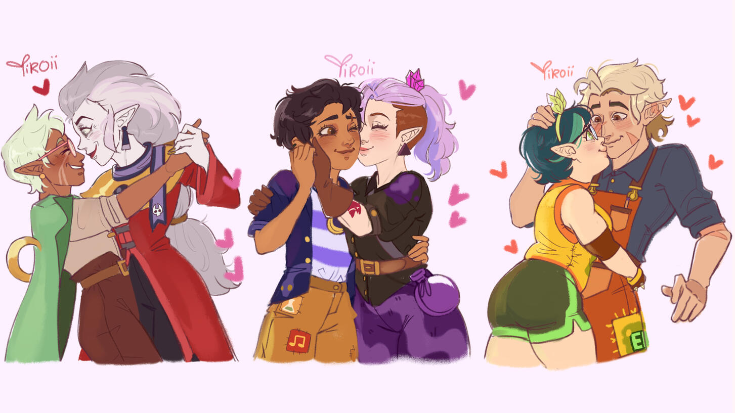 TOH Colored Sketches